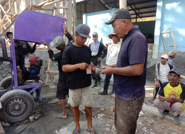 Foto Pembangunan Pembayaran Upah